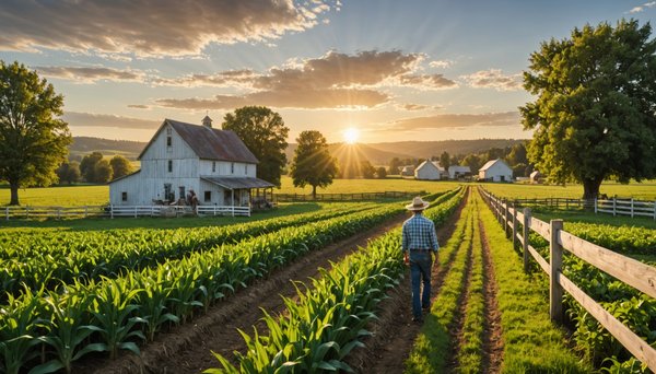 Vivre dans une ferme : les avantages et les inconvénients