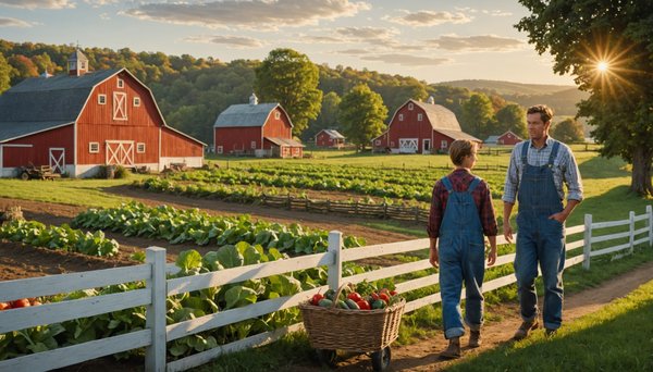 La vie à la ferme: un retour aux racines pour les citadins